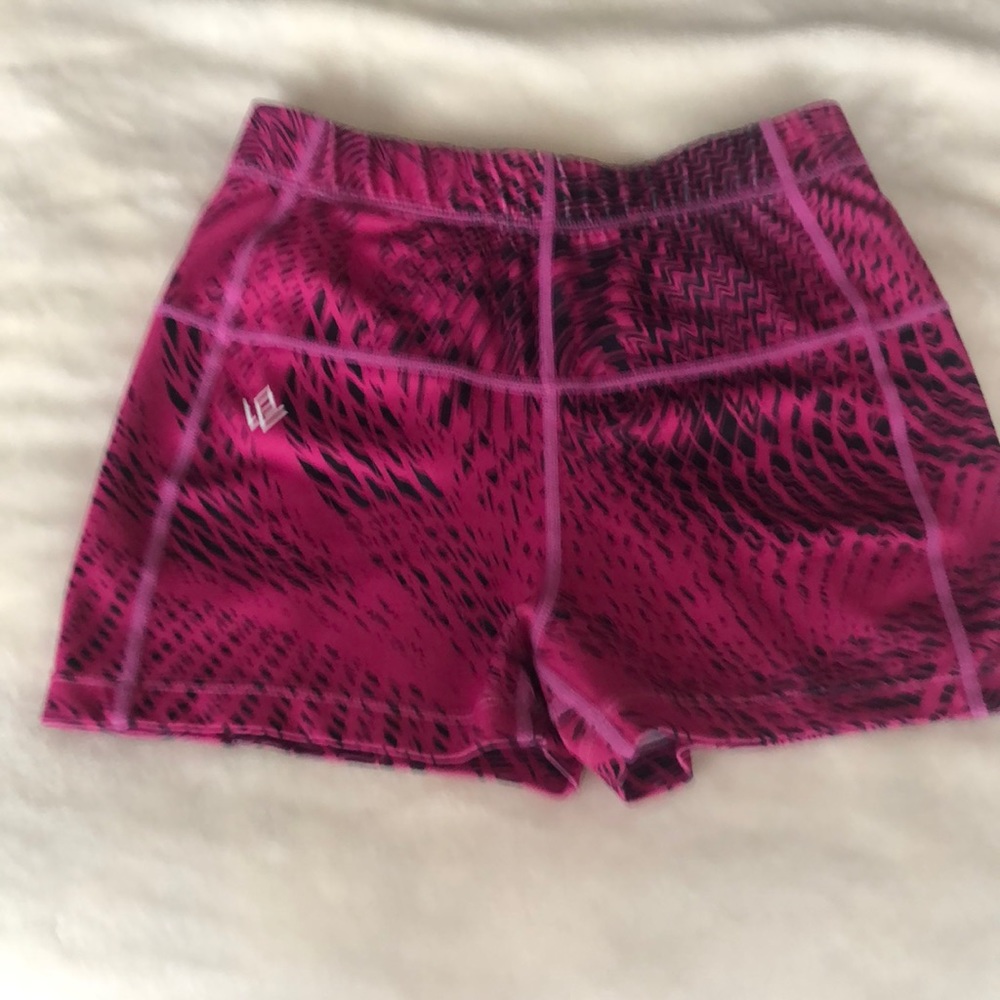 Workout Empire black and pink shorts
